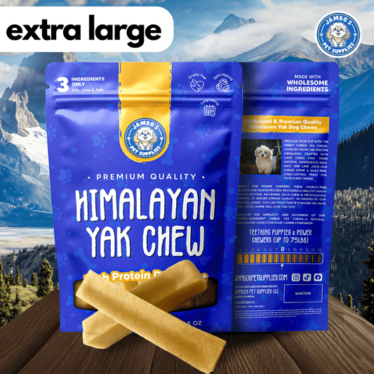 Extra Large Yak Chews for Dogs
